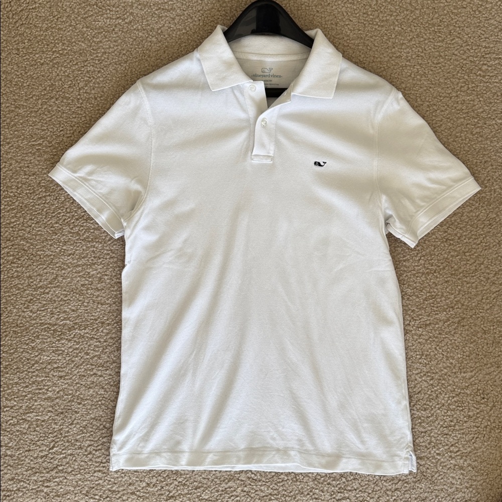 Vineyard Vines Classic White Polo Shirt